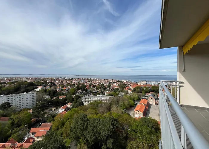 Spacieux Avec Vue Imprenable, Parking Prive - Fr-1-319-374 * アルカション