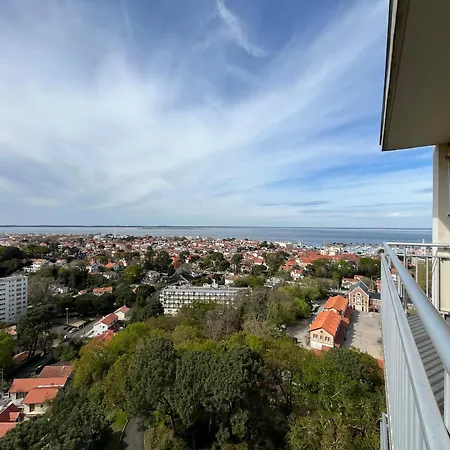 Spacieux Avec Vue Imprenable, Parking Prive - Fr-1-319-374 * Arcachon